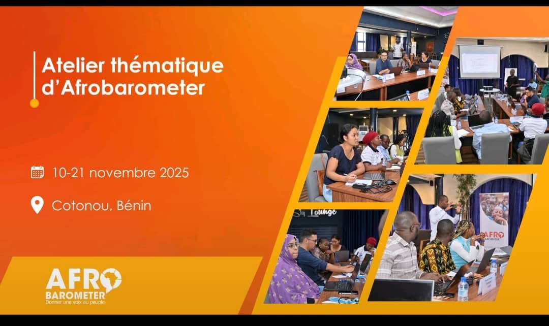 Une doctorante du CARAD brille à l’Atelier Thématique Afrobarometer 2025 sur les méthodes quantitatives